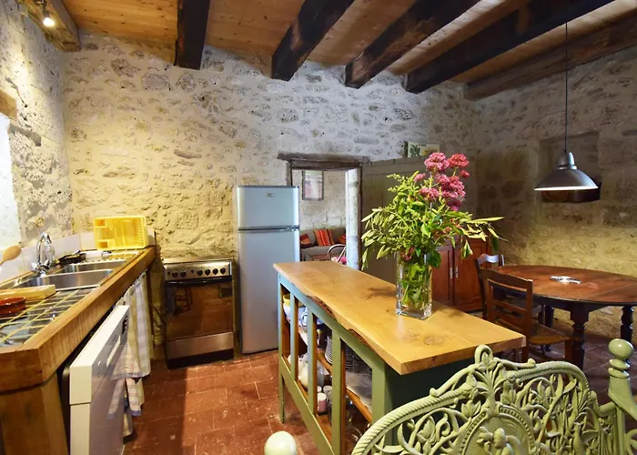 Maison En Pierre à - Clévacances 3 Clés Villa Laroque-Timbaut